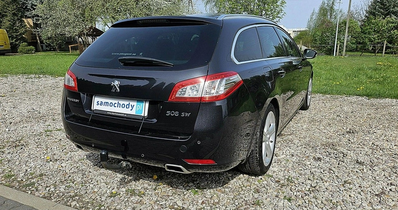 Peugeot 508 cena 39999 przebieg: 283000, rok produkcji 2013 z Łobez małe 407